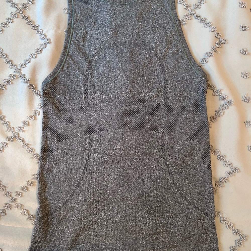 lululemon athletica Gray Tank Top